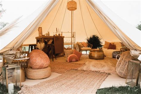 Wedding bell tents nordic boho to festival style bell tent interiors ...