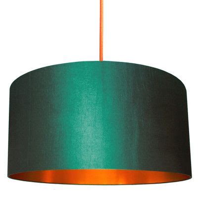 brushed copper lined lampshades for ceiling pendants and lamps | Blue lamp shade, Ceiling lamps ...