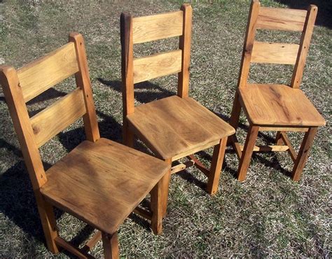 Buy Handmade Reclaimed Antique Oak Farmhouse Dining Chairs, made to ...