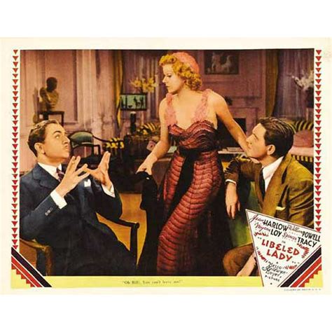 Libeled Lady - movie POSTER (Style B) (11" x 14") (1936) - Walmart.com ...