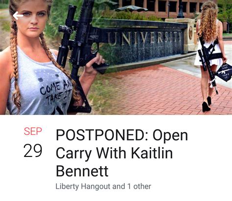 Kent State: Kaitlin Bennett Claims Police Helping to Coordinate Rally to be Attended by Violent ...