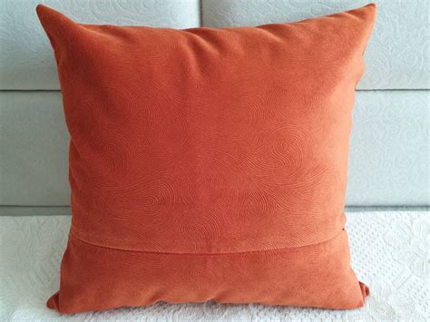 Orange Pillow Covers Orange Pillow Cases Velvet Pillows - Etsy