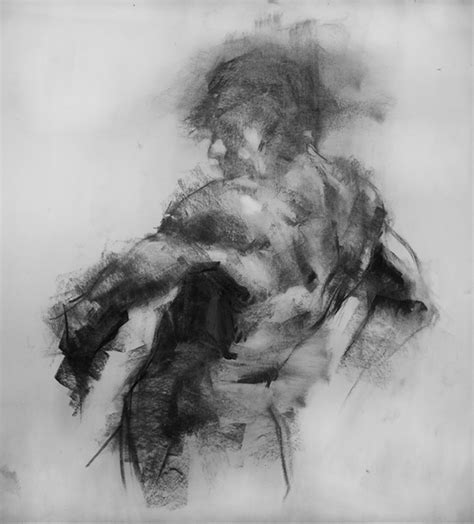 Contemporary Charcoals: Damian Goidich in 2020 | Charcoal drawing, Vine ...