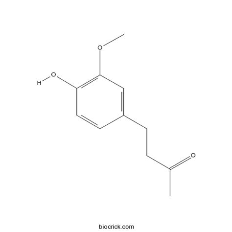 Zingerone | CAS:122-48-5 | Phenols | High Purity | Manufacturer BioCrick