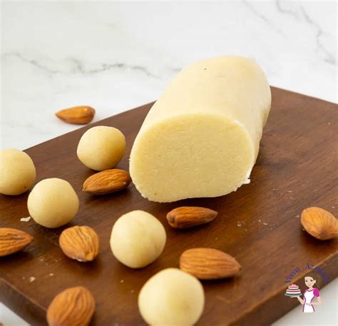 Homemade Marzipan Recipe - Almond Paste - Veena Azmanov Kitchen