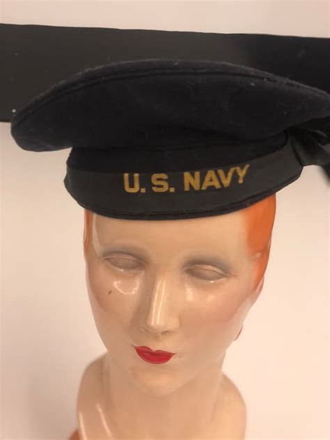 US Navy World War 2 WWII Patch Hat - Gem