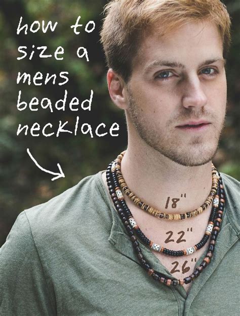 A Mens Choker Necklace That Actually Fits – Authentic Arts Men's Jewelry | Mens beaded necklaces ...