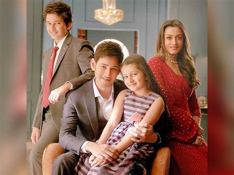 Mahesh Babu and his family TV Ad