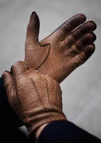 Brown Leather Gloves, $75 | Amazon.com | Lookastic