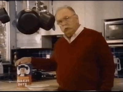 GIFs Of The 80s — Wilford Brimley for Quaker Oats - 1987 - “It’s...