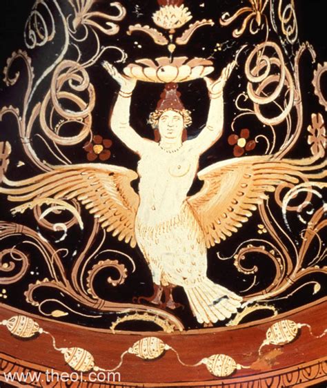 SIRENS (Seirenes) - Half-Bird Women of Greek Mythology