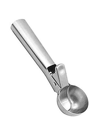 Stainless Steel Spring/Trigger Ice Cream Scoop ICESCOOP07 Silver Standardcentimeter price in UAE ...