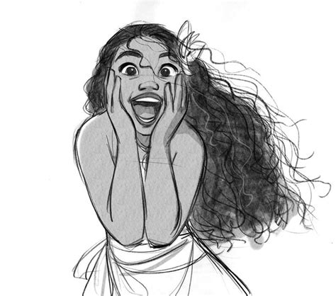 oceania-vaiana-moana-concept-art-bozzetti-disney-29 | Disegni principessa, Oceania, Disney