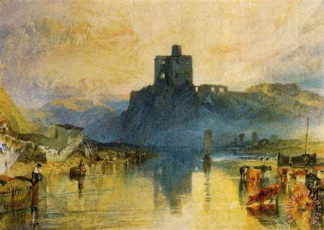 Joseph Mallord William Turner Norham Castle, on The River Tweed painting - Norham Castle, on The ...