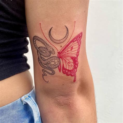 46 Red Butterfly Tattoo Designs with Meanings That Will Amaze You