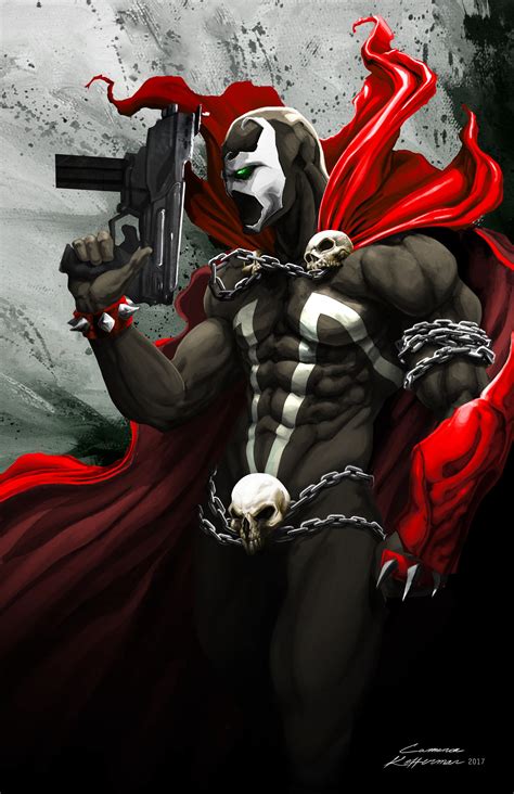 Illustration for a classic character! | Spawn comics, Spawn characters ...