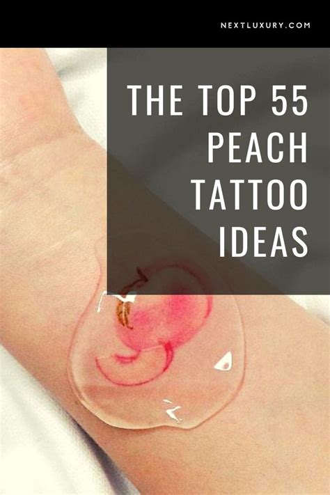 The Top 55 Peach Tattoo Ideas - [2021 Inspiration Guide] in 2021 ...