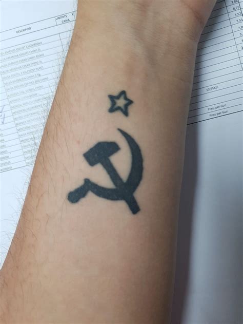 Communist Tattoos