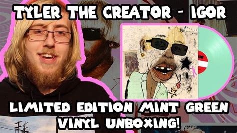 Tyler the Creator - Igor Limited Edition Mint Green Vinyl Unboxing! | The Vinyl Corner - YouTube