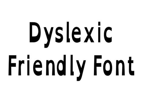 Dyslexia Font Free Download - Fonts Empire