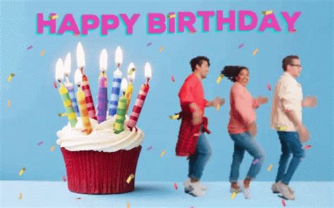 Happy Birthday Dancing GIF - HappyBirthday Dancing Dance - Discover ...