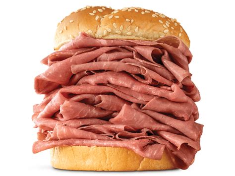 Half Pound Roast Beef - Nearby For Delivery or Pick Up | Arby's