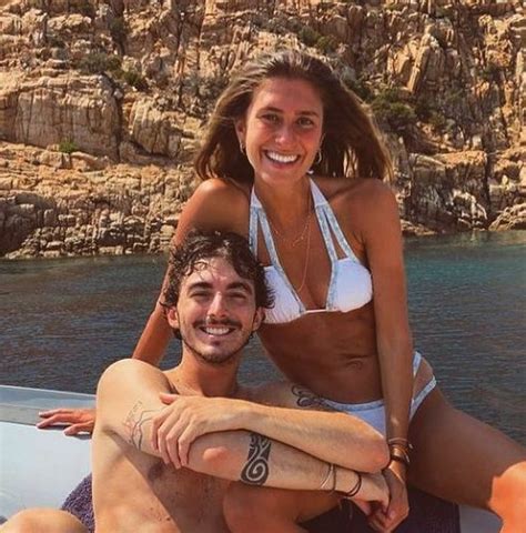 Francesco Bagnaia with his girlfriend Domizia Castagnini | Celebrities ...