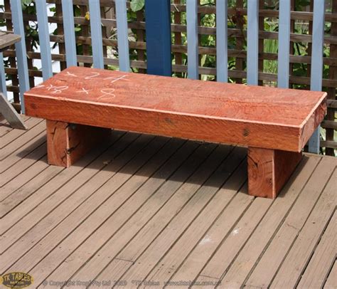 Solid Rustic Wooden Coffee Table | Outdoor Furniture | TK Tables