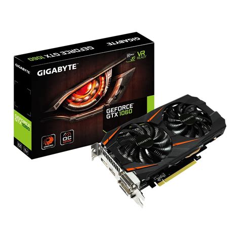 Gigabyte GeForce GTX 1060 Windforce OC 3072MB GDDR5 PCI-Express Graphics Card - VR Ready ...