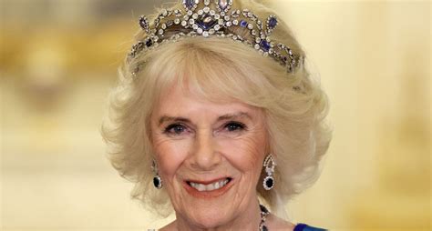 Queen Consort Camilla Wears Stunning Tiara to the ﻿State Banquet - PureWow