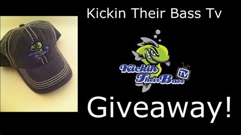 Fishing Giveaway "Kickin Their Bass Tv" Hat - YouTube