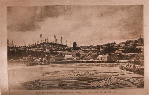 Seattle waterfront, circa 1878 | Item 169290, Forward Thrust… | Flickr