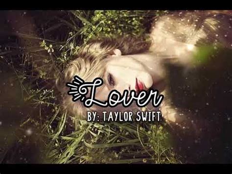 Taylor Swift - Lover (Lyrics) - YouTube