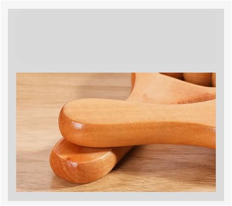 Mini Wooden Roller Massager Neck Shoulder Leg Universal Hand - Temu