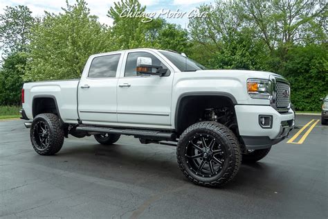 Used 2016 GMC Sierra 2500HD Denali 2500 Crew Cab Duramax 4x4 - 7 Inch Lift! For Sale ($51,800 ...