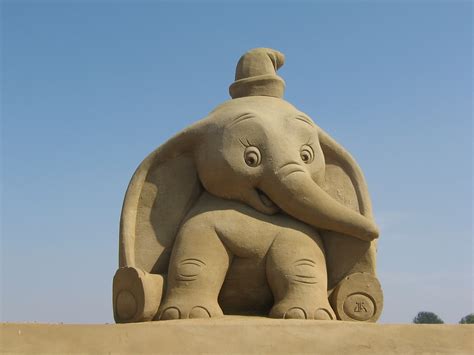 Free Images : monument, statue, material, art, temple, indian elephant, sand sculpture ...