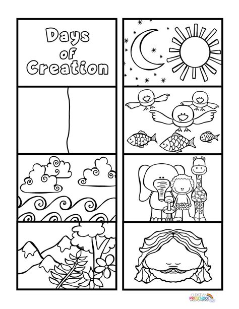 Creation Crafts for Preschoolers - Christian Preschool Printables