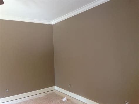Benjamin Moore Alexandria Beige Brown Accent Wall, Accent Wall Colors, Room Wall Colors, Bedroom ...