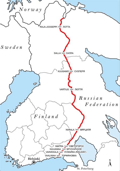 Finland: first section of wall is erected on the border with Russia ...