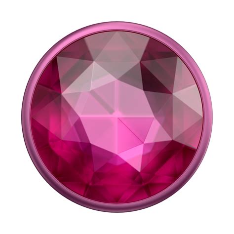 PopSockets Disco Crystal Plum Berry purpurina roxa flutuando