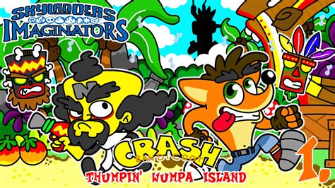 Skylanders Imaginators - Crash Bandicoot - Thumpin' Wumpa Island Part 1 ...