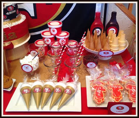 49ers Party Baby Shower Favors | Football baby shower, Baby shower ...