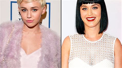 Miley Cyrus Slams Katy Perry After Tongue Remark, Disses Ex-Boyfriend