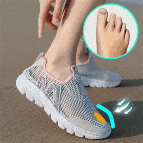 Women Orthopedic Breathable Walking Shoes
