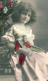 Vintage Postcard ~ Pretty Girl | Postcards from my collectio… | Flickr
