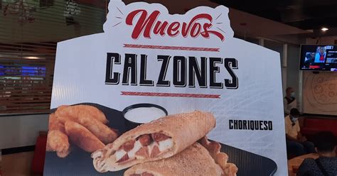 PIZZA HUT... Presento el nuevo menu de Calzones