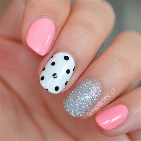 40+ Pretty Polka Dots Nail Designs - For Creative Juice