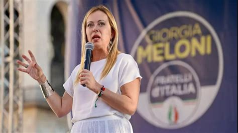 Giorgia Meloni: The far-right party leader set to be Italy's first ...