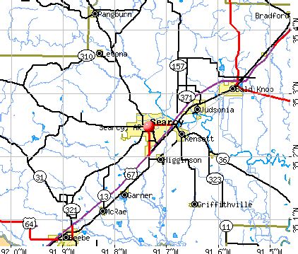 Searcy, Arkansas (AR 72149) profile: population, maps, real estate, averages, homes, statistics ...