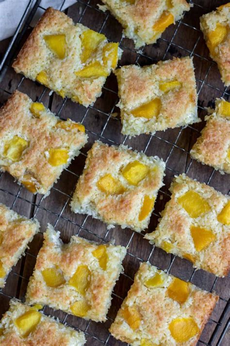 Mango Coconut Bars - Wow Easy Recipes